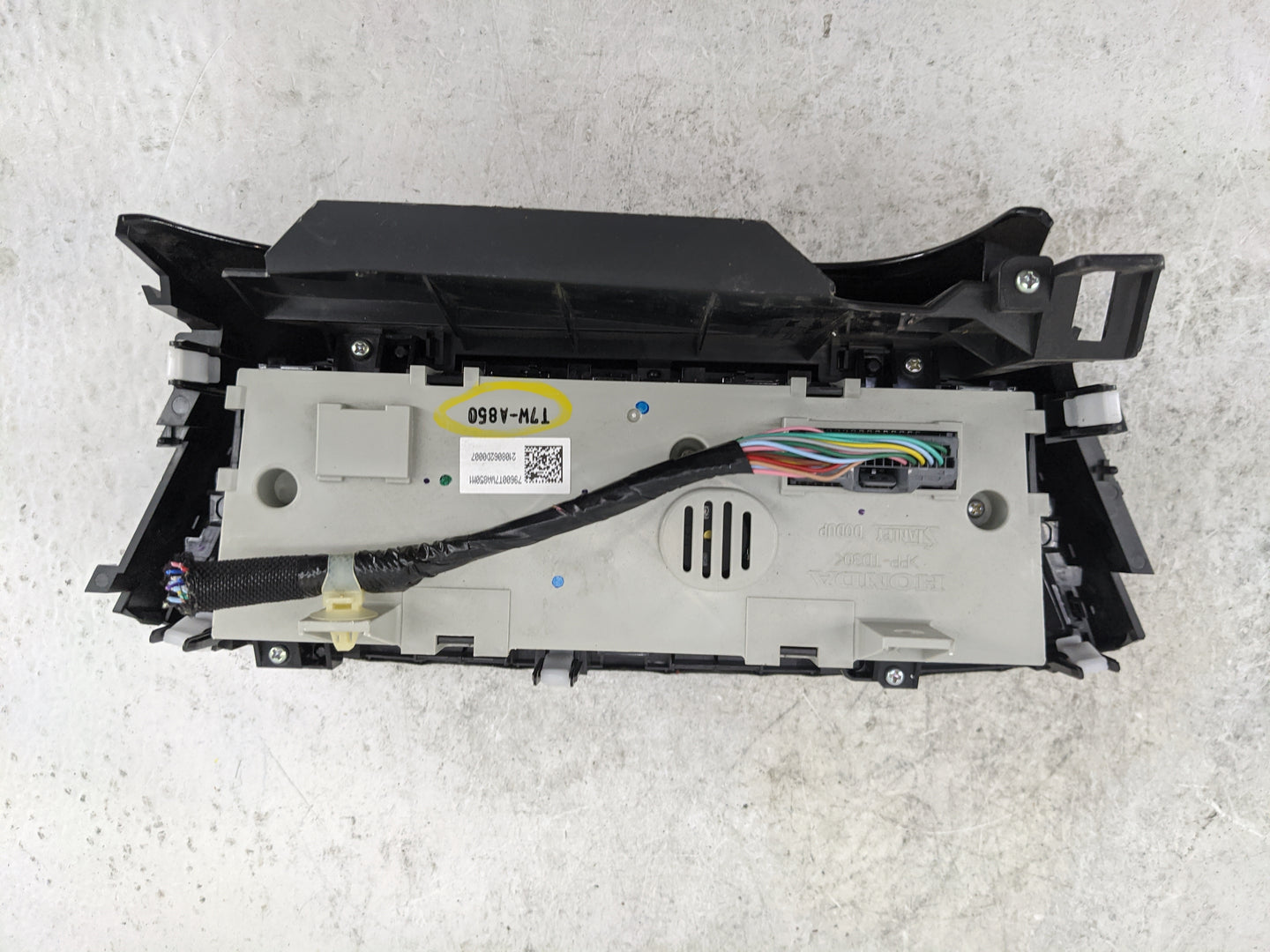 2016-2022 Honda Hr-V Climate Control Module Temperature AC/Heater Replacement P/N:T7W-A860 79600T7WA850M1 Fits OEM Used Auto