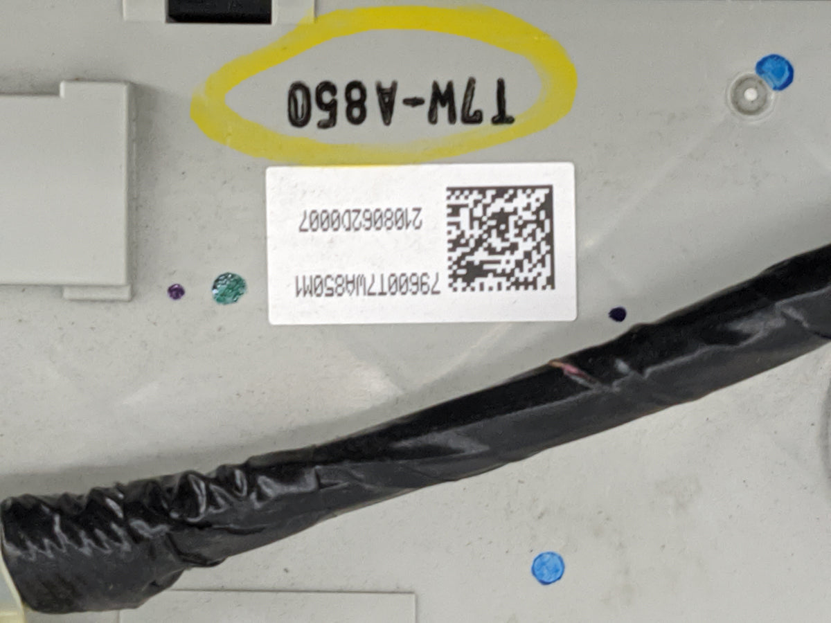2016-2022 Honda Hr-V Climate Control Module Temperature AC/Heater Replacement P/N:T7W-A860 79600T7WA850M1 Fits OEM Used Auto