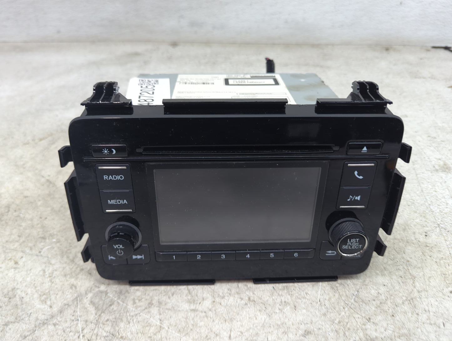2019-2022 Honda Hr-V Radio AM FM Cd Player Receiver Replacement P/N:39100-T7W-A911-M1 CV-CHV8N0JX Fits Fits 2019 2020 2021 2