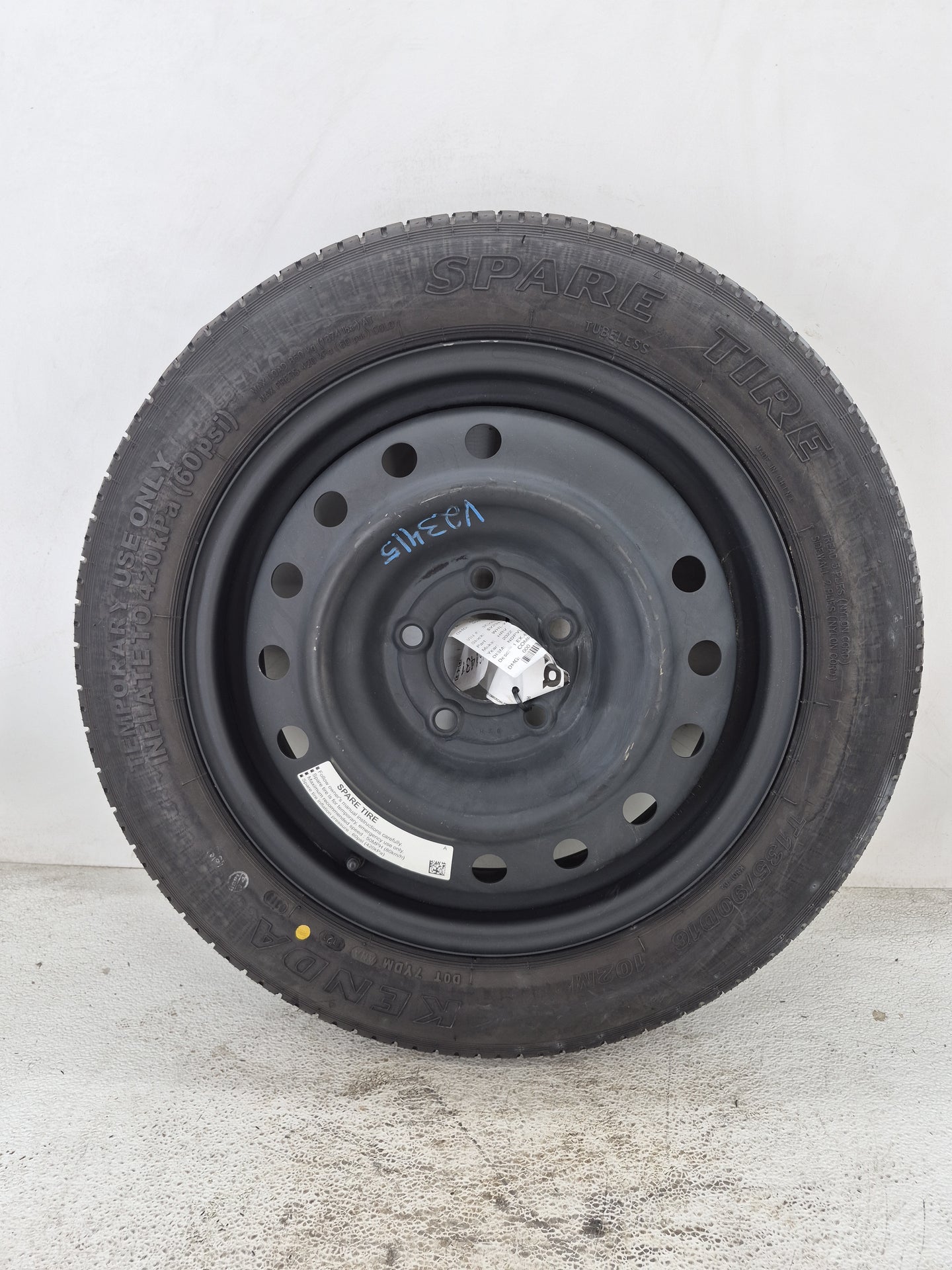 Honda Hrv Spare Donut Tire Wheel Rim Oem - Oemusedautoparts1.com
