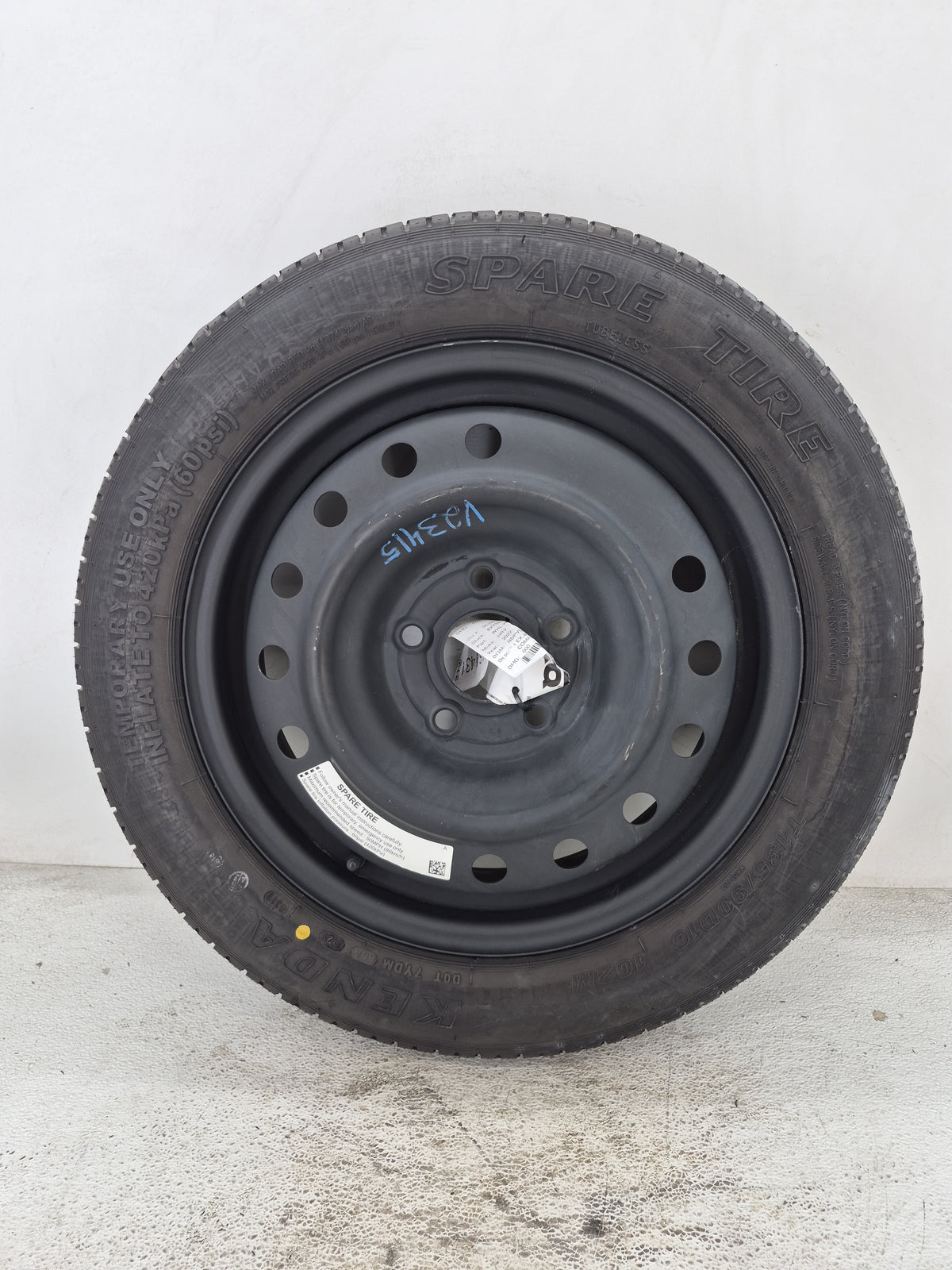 Honda Hrv Spare Donut Tire Wheel Rim Oem - Oemusedautoparts1.com