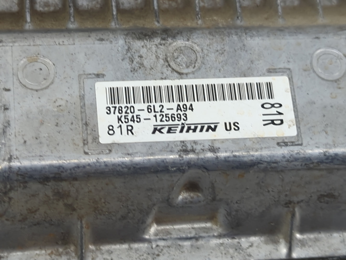 2021-2022 Honda Insight PCM Engine Control Computer ECU ECM PCU OEM P/N:37820-6L2-A94 K545-125693 Fits Fits 2021 2022 OEM Us