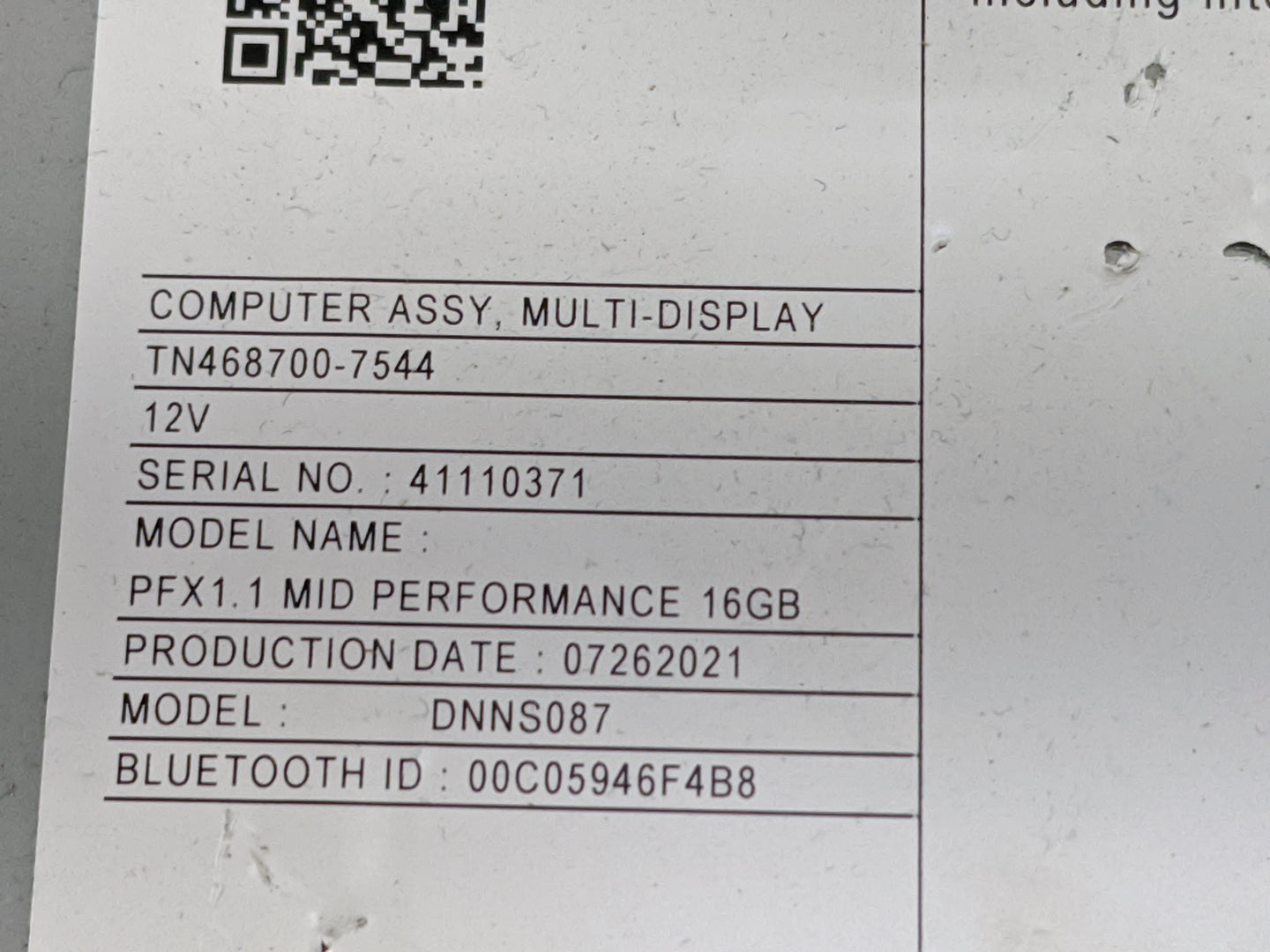 2022 Honda Odyssey Radio AM FM Cd Player Receiver Replacement P/N:39540-THR-AF21-M1 TN468700-7544, DNNS087, HYQDNNS087 Fits 
