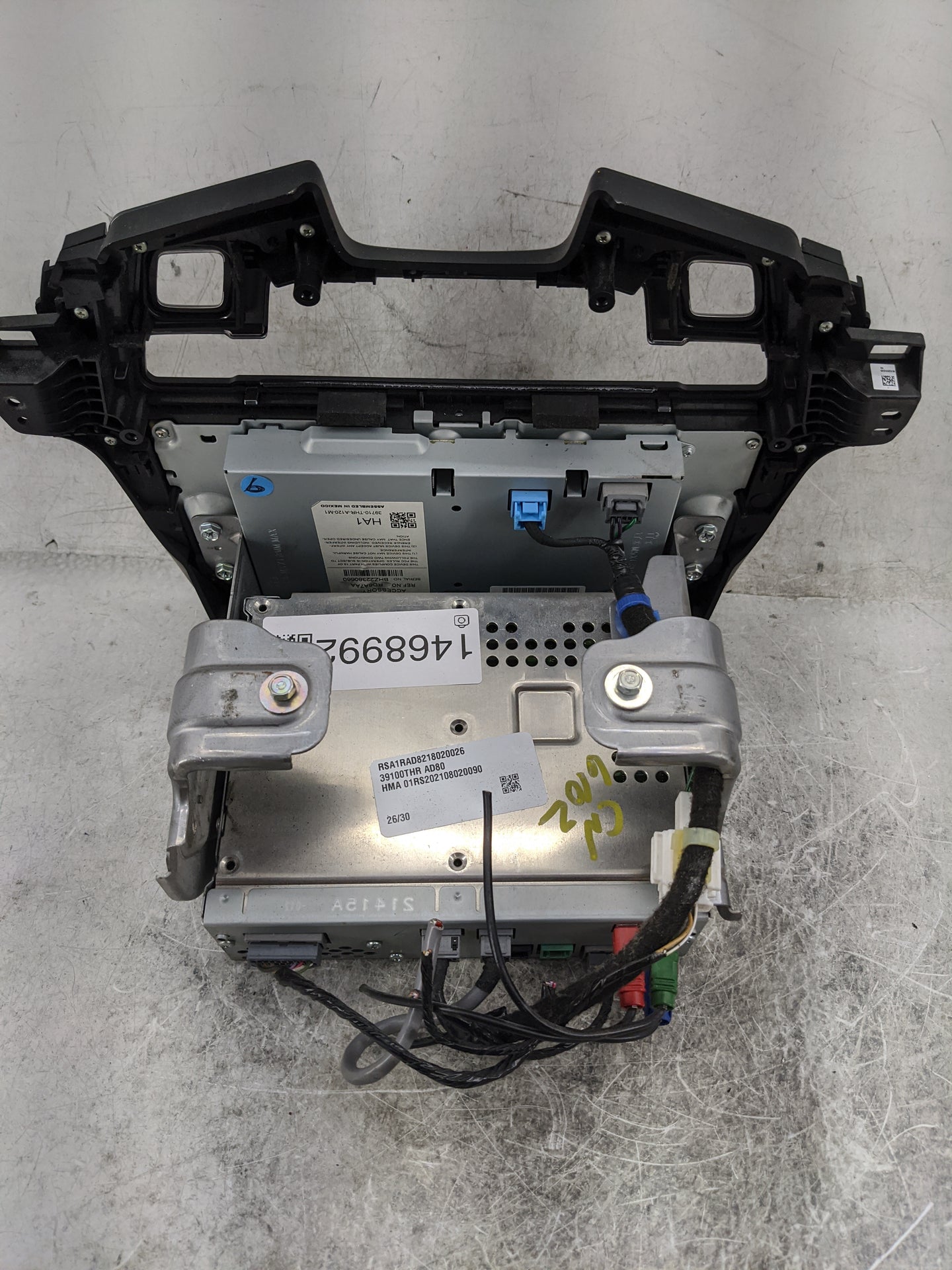 2022 Honda Odyssey Radio AM FM Cd Player Receiver Replacement P/N:39540-THR-AF21-M1 TN468700-7544, DNNS087, HYQDNNS087 Fits 
