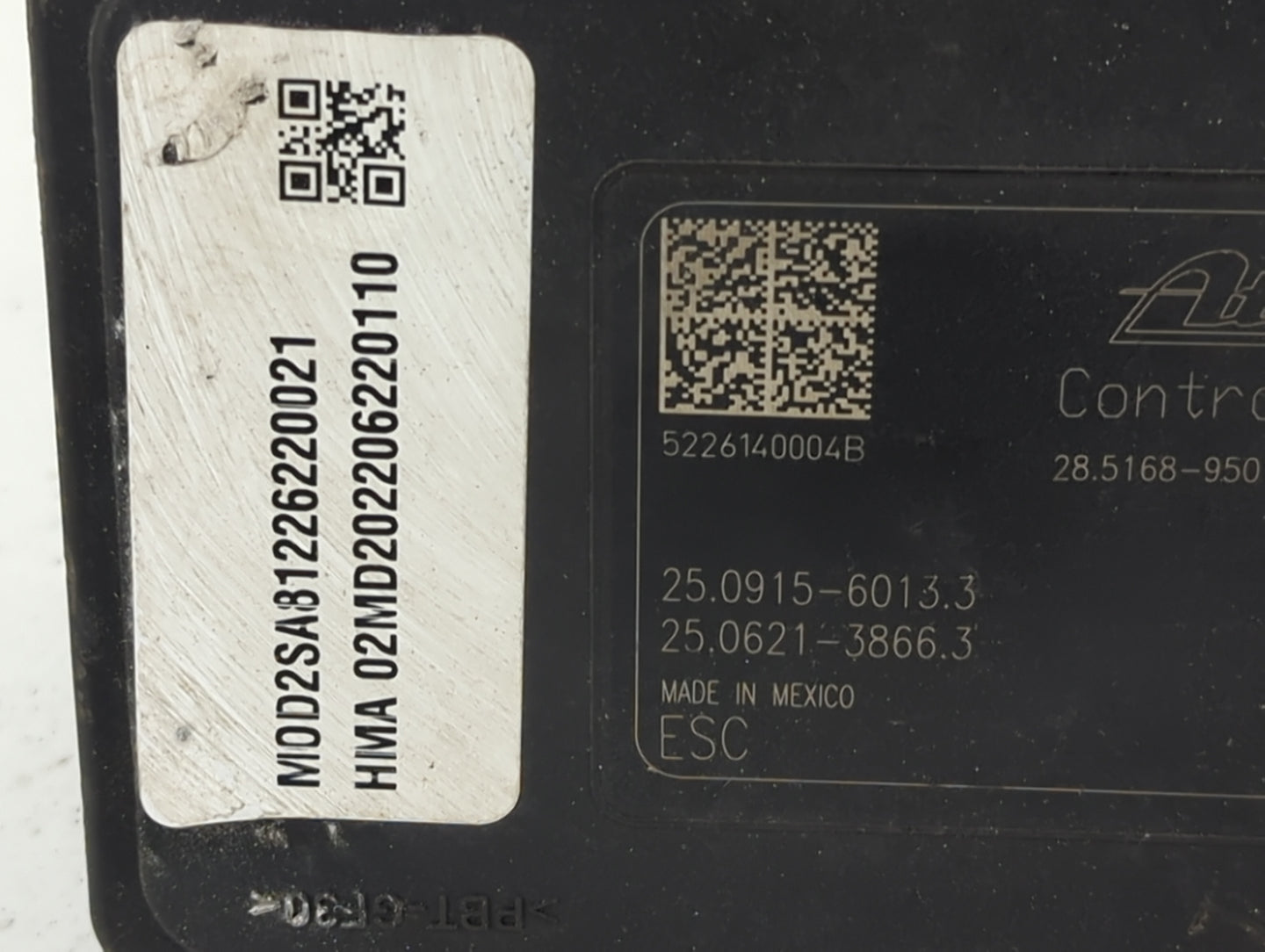 2019-2022 Honda Passport ABS Pump Control Module Replacement P/N:57110TGS Fits Fits 2019 2020 2021 2022 OEM Used Auto Parts 