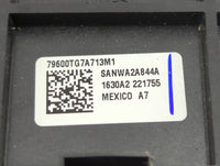 2020-2022 Honda Pilot Climate Control Module Temperature AC/Heater Replacement P/N:79600TG7A713M1 Fits Fits 2020 2021 2022 O