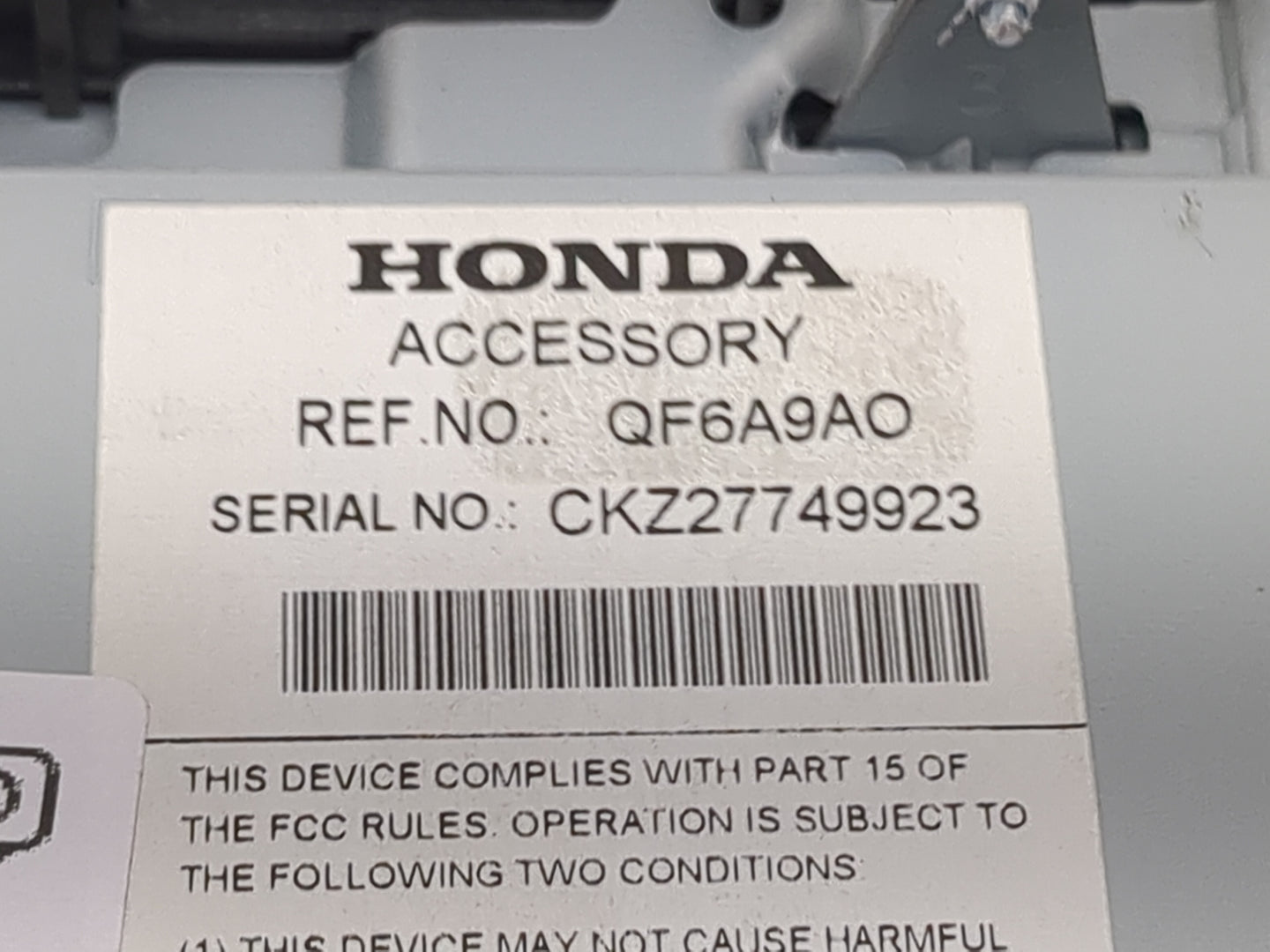 2022 Honda Pilot Information Display Screen - Oemusedautoparts1.com