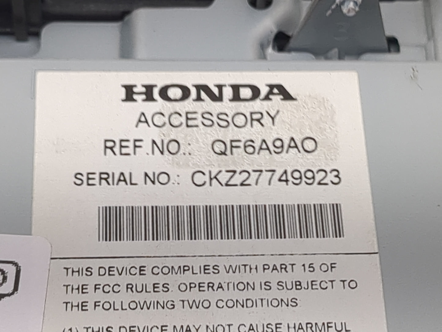 2022 Honda Pilot Information Display Screen - Oemusedautoparts1.com