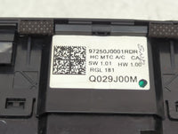 2018-2022 Hyundai Accent Climate Control Module Temperature AC/Heater Replacement P/N:Q029J00M 97250J0001RDR Fits OEM Used A