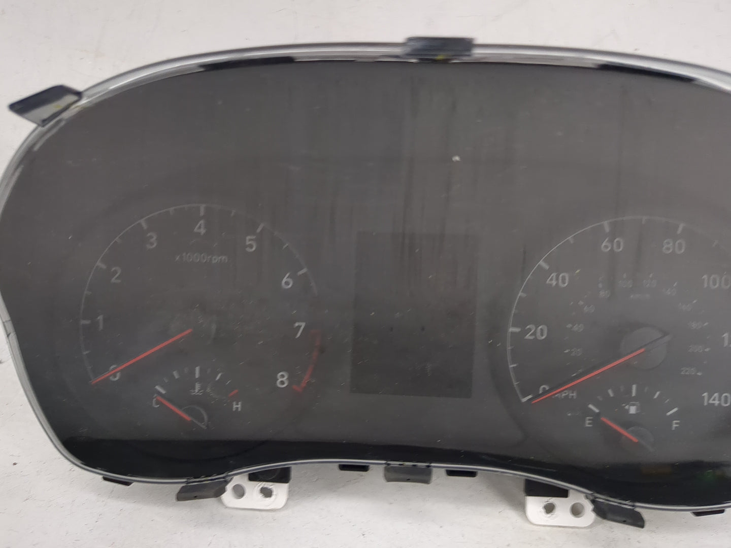 2019-2022 Hyundai Accent Instrument Cluster Speedometer Gauges P/N:94001-J0160 P940J160 Miles: Fits Fits 2019 2020 2021 2022