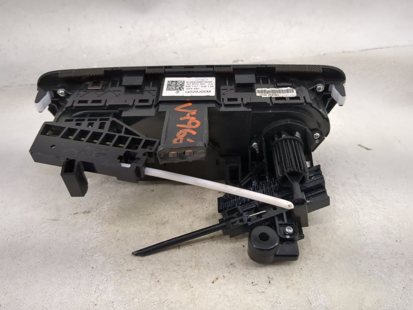 2018-2022 Hyundai Accent Climate Control Module Temperature AC/Heater Replacement P/N:97250J0001RDR Q029J00M Fits OEM Used A