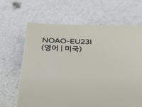 2022 Hyundai Elantra Owners Manual Book Guide P/N:NOAO-EU23I OEM Used Auto Parts - Oemusedautoparts1.com