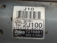 2021-2022 Hyundai Elantra Car Starter Motor Solenoid OEM P/N:36100-2J300 36100-2G210 Fits Fits 2020 2021 2022 OEM Used Auto 