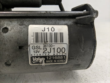 2021-2022 Hyundai Elantra Car Starter Motor Solenoid OEM P/N:36100-2J100 Fits Fits 2021 2022 OEM Used Auto Parts