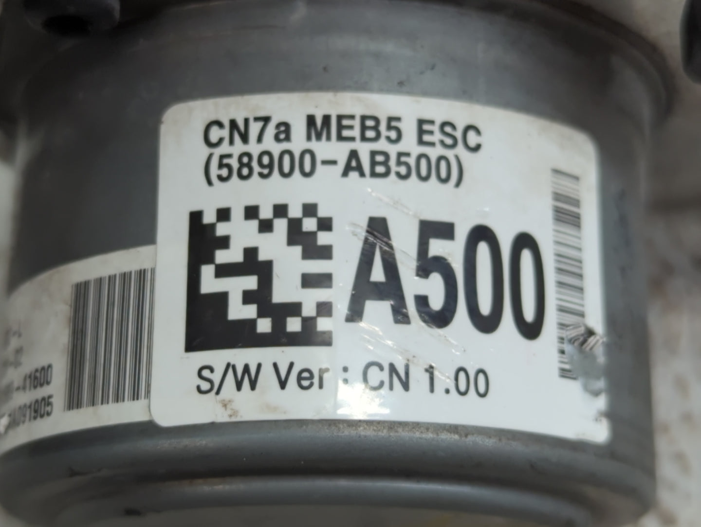 2021-2022 Hyundai Elantra ABS Pump Control Module Replacement P/N:58900-AB500 Fits Fits 2021 2022 OEM Used Auto Parts - Oemu