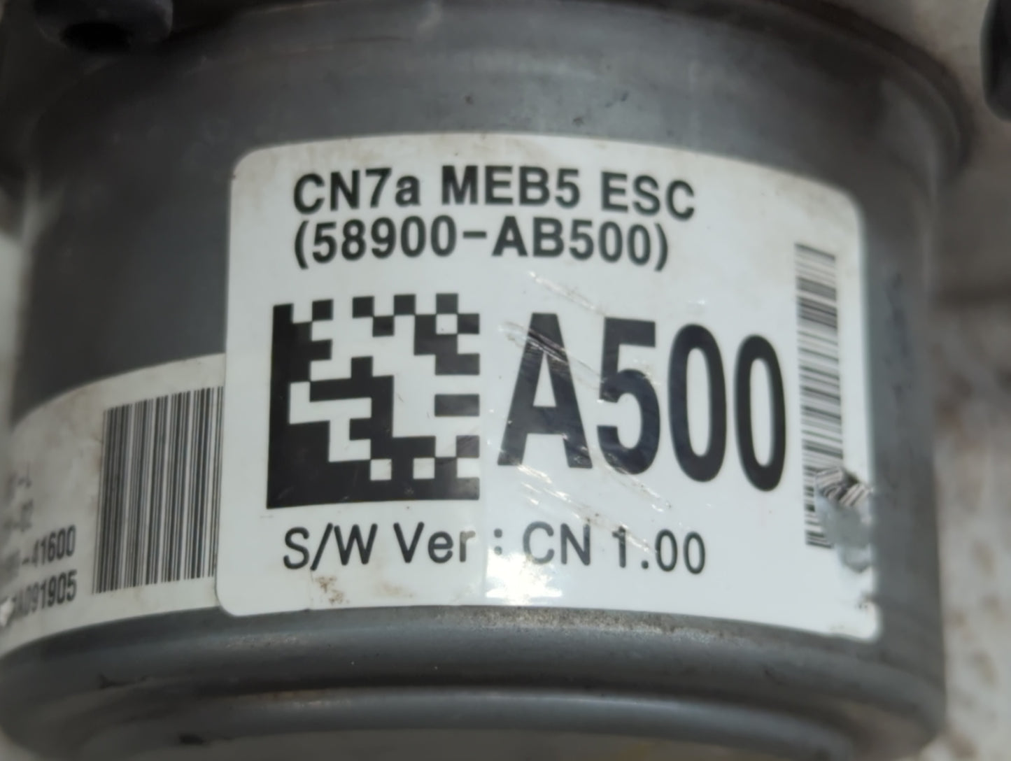 2021-2022 Hyundai Elantra ABS Pump Control Module Replacement P/N:58900-AB500 Fits Fits 2021 2022 OEM Used Auto Parts - Oemu