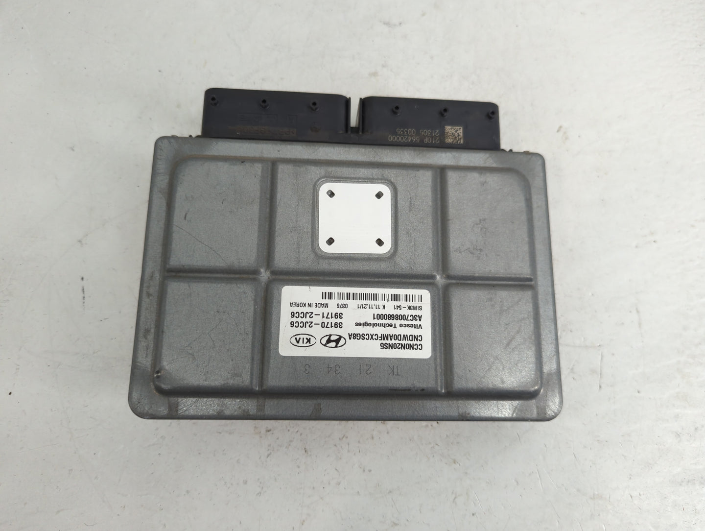 2021-2022 Hyundai Elantra PCM Engine Control Computer ECU ECM PCU OEM P/N:39171-2JCC6 39170-2JCC6 Fits Fits 2021 2022 OEM Us