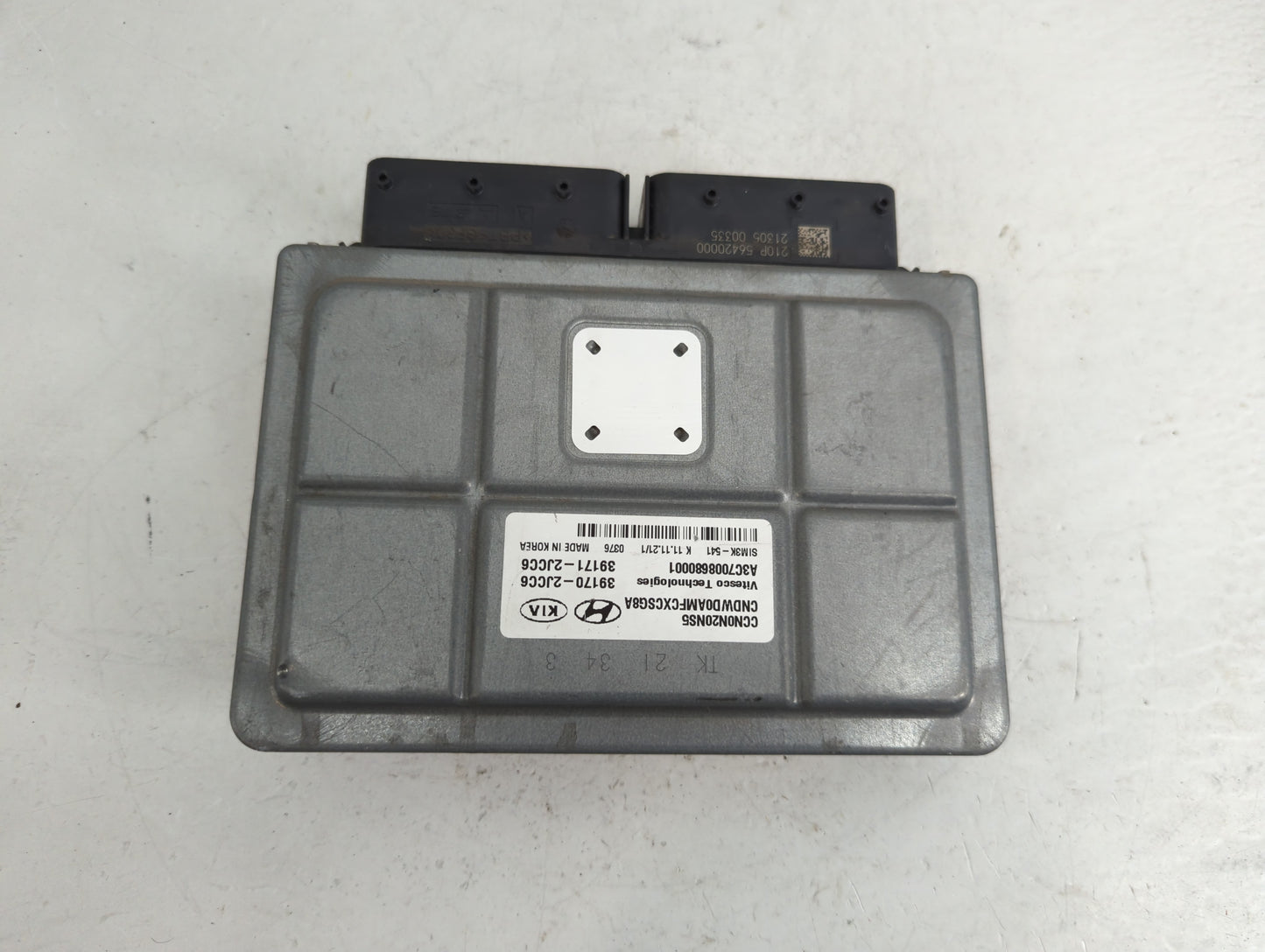 2021-2022 Hyundai Elantra PCM Engine Control Computer ECU ECM PCU OEM P/N:39171-2JCC6 39170-2JCC6 Fits Fits 2021 2022 OEM Us