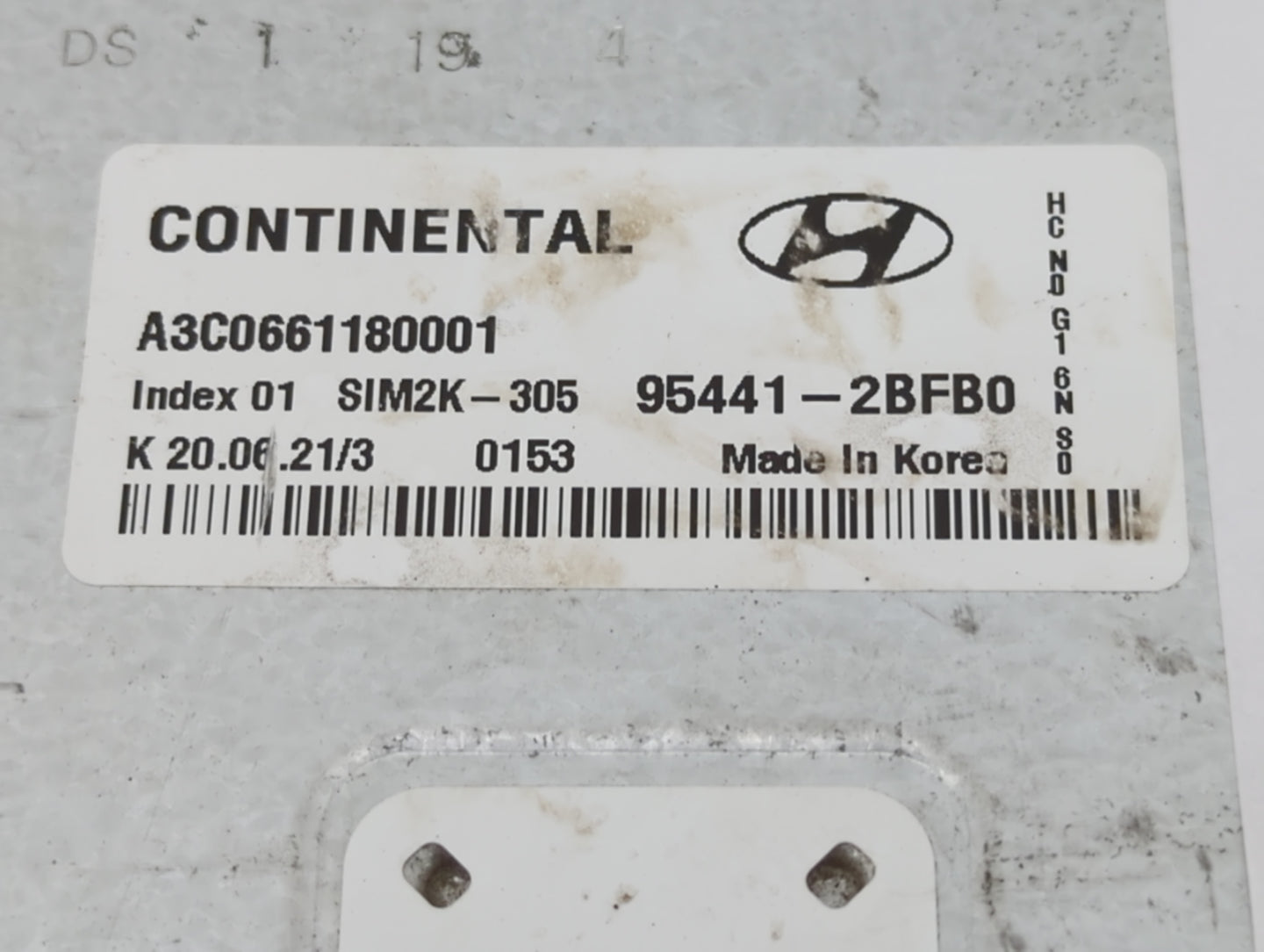 2022 Hyundai Elantra Transmission Control Module Tcu Tcm 95441-2bfb0 - Oemusedautoparts1.com