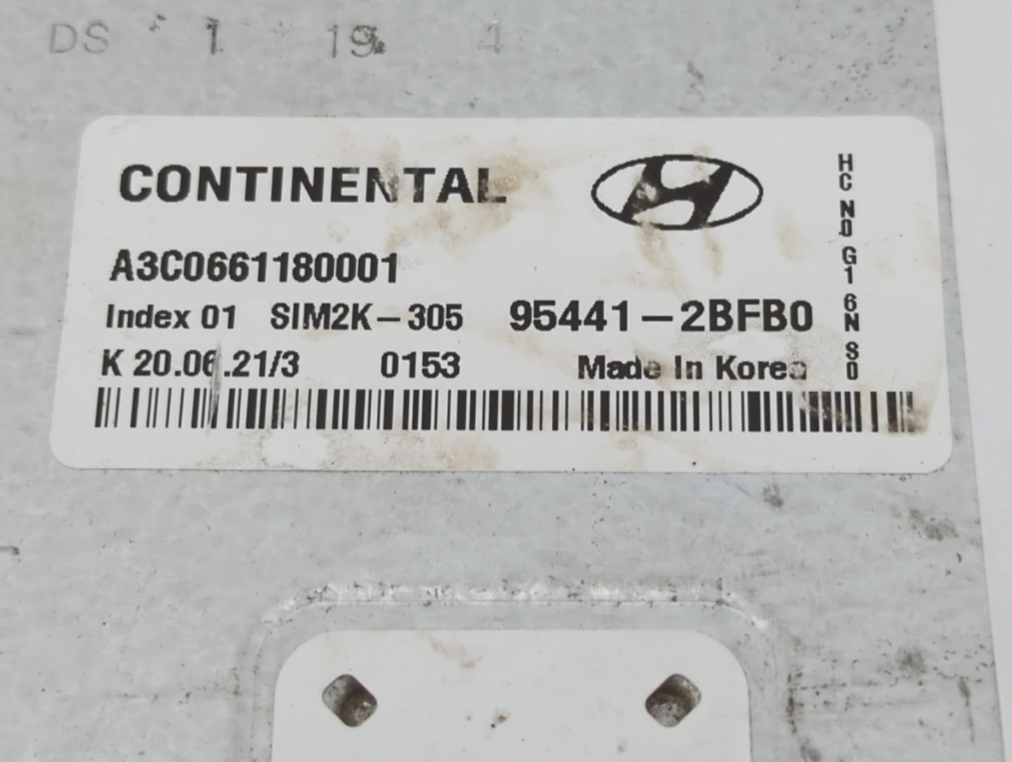2022 Hyundai Elantra Transmission Control Module Tcu Tcm 95441-2bfb0 - Oemusedautoparts1.com