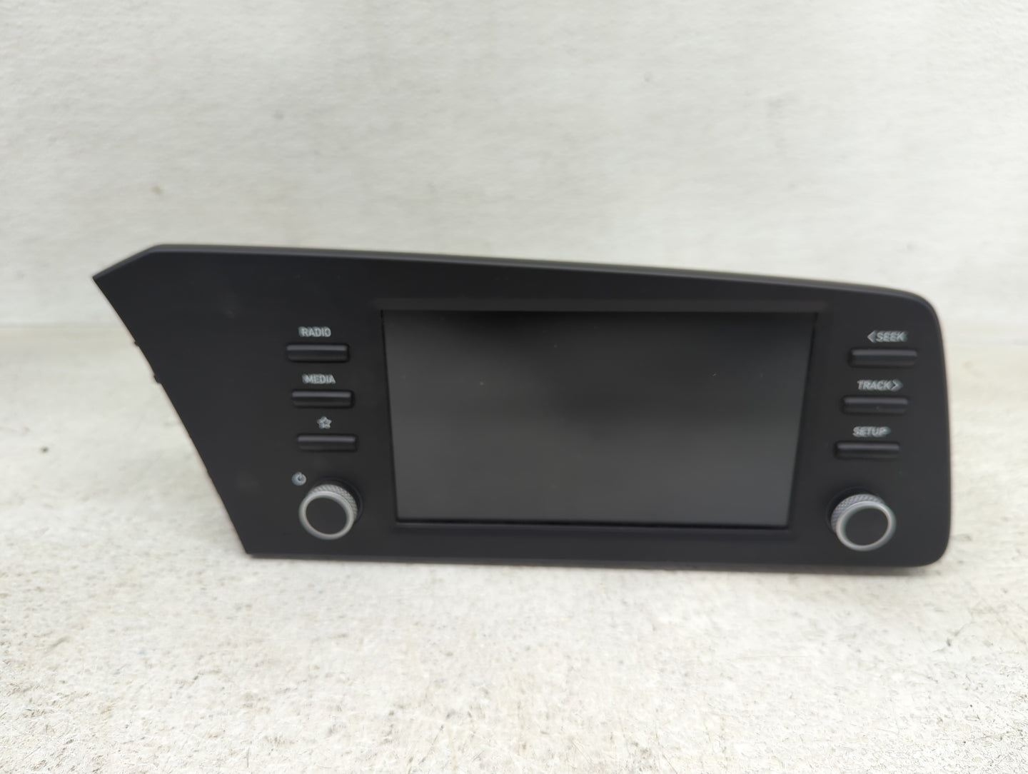 2021-2022 Hyundai Elantra Radio AM FM Cd Player Receiver Replacement P/N:96160-BY090LS5 Fits Fits 2021 2022 OEM Used Auto Pa