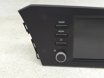 2021-2022 Hyundai Elantra Radio AM FM Cd Player Receiver Replacement P/N:96160-BY090LS5 Fits Fits 2021 2022 OEM Used Auto Parts