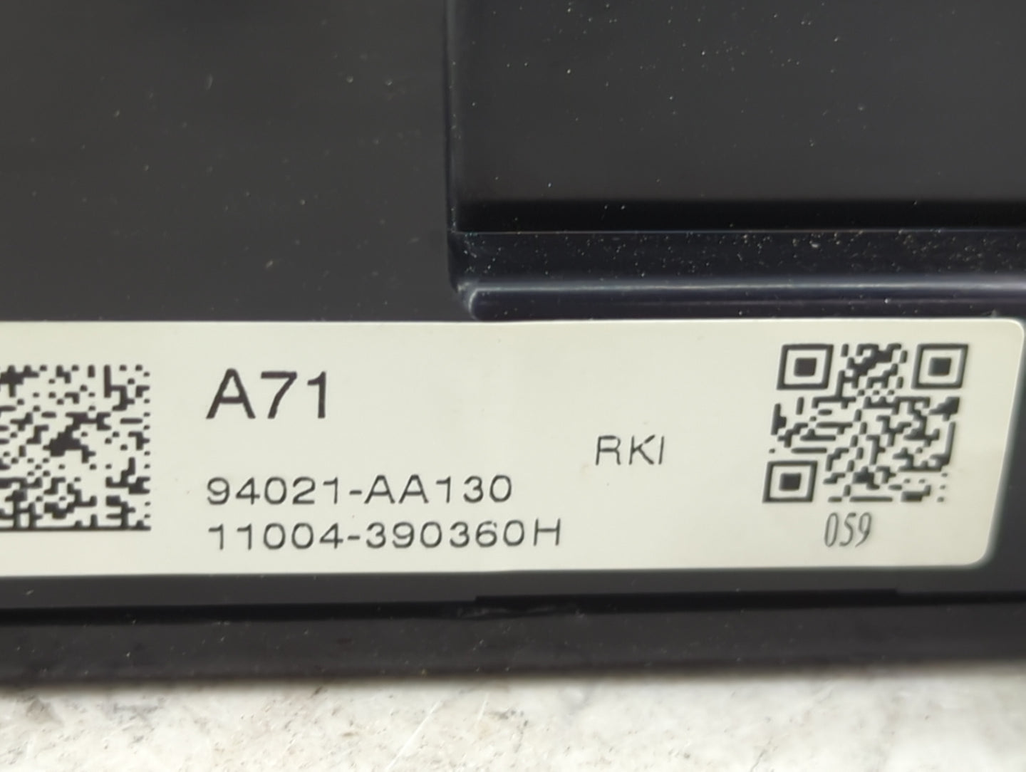 2021-2022 Hyundai Elantra Instrument Cluster Speedometer Gauges P/N:94021-AA130 Fits Fits 2021 2022 OEM Used Auto Parts - Oe