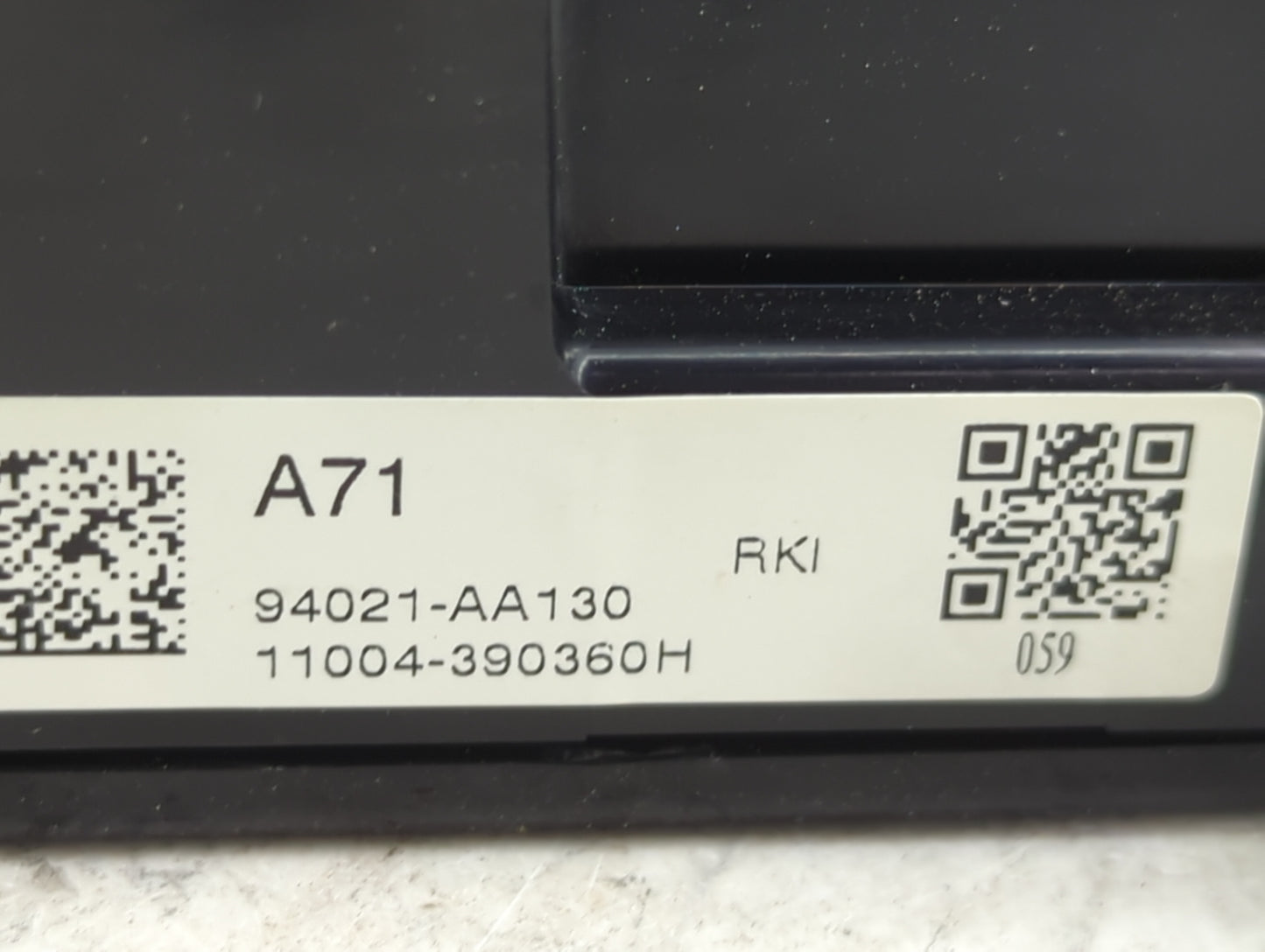 2021-2022 Hyundai Elantra Instrument Cluster Speedometer Gauges P/N:94021-AA130 Fits Fits 2021 2022 OEM Used Auto Parts - Oe