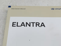 2022 Hyundai Elantra Owners Manual Book Guide OEM Used Auto Parts - Oemusedautoparts1.com