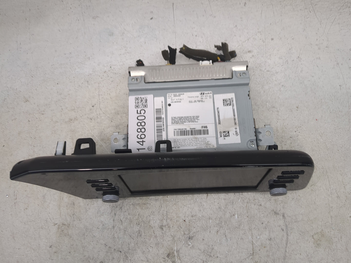 2021-2022 Hyundai Elantra Radio AM FM Cd Player Receiver Replacement P/N:96160-AA240LSR ADB400AAN Fits Fits 2021 2022 OEM Us