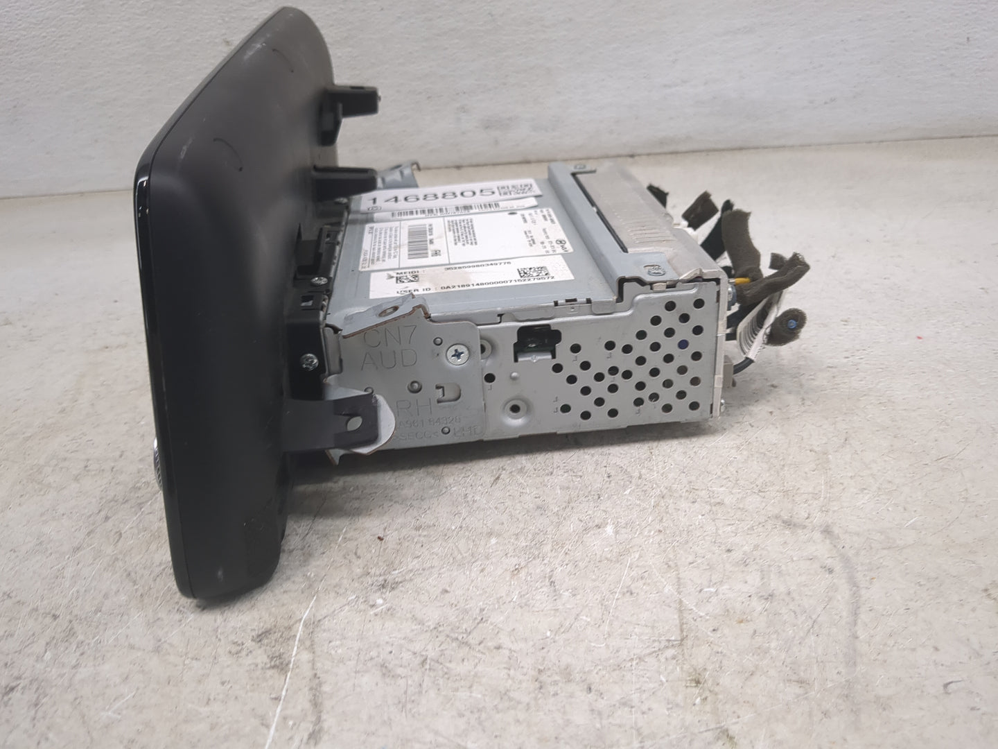 2021-2022 Hyundai Elantra Radio AM FM Cd Player Receiver Replacement P/N:96160-AA240LSR ADB400AAN Fits Fits 2021 2022 OEM Us