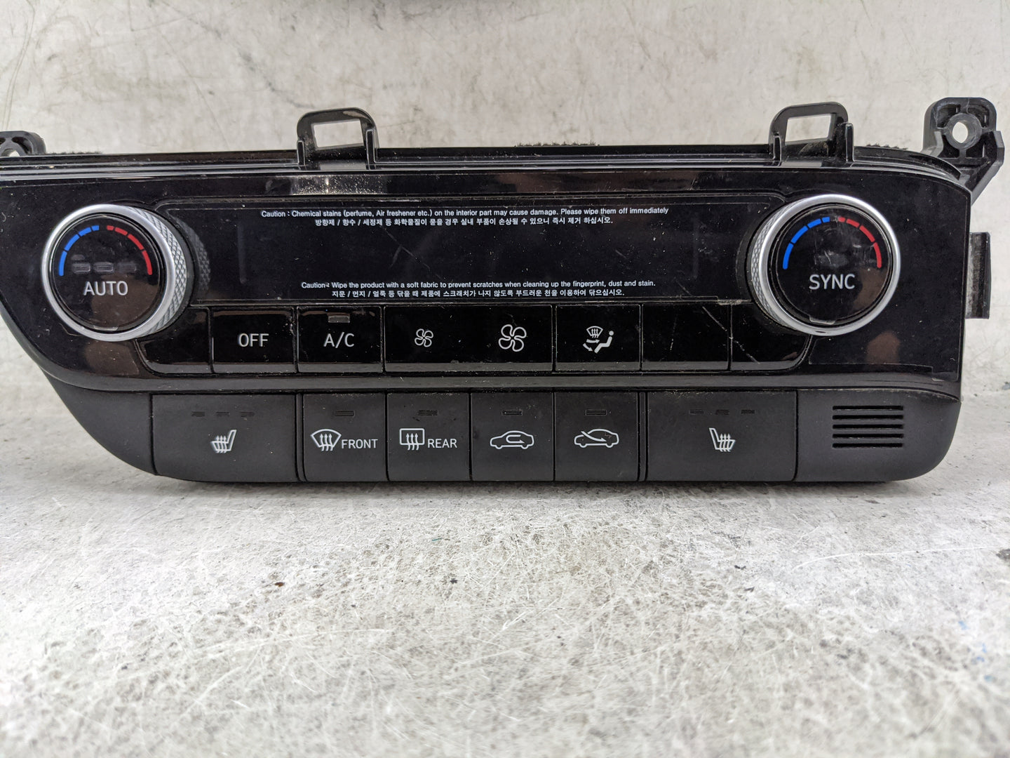2021-2022 Hyundai Elantra Climate Control Module Temperature AC/Heater Replacement P/N:97250-AA410 97250-AA410LS5 Fits OEM U