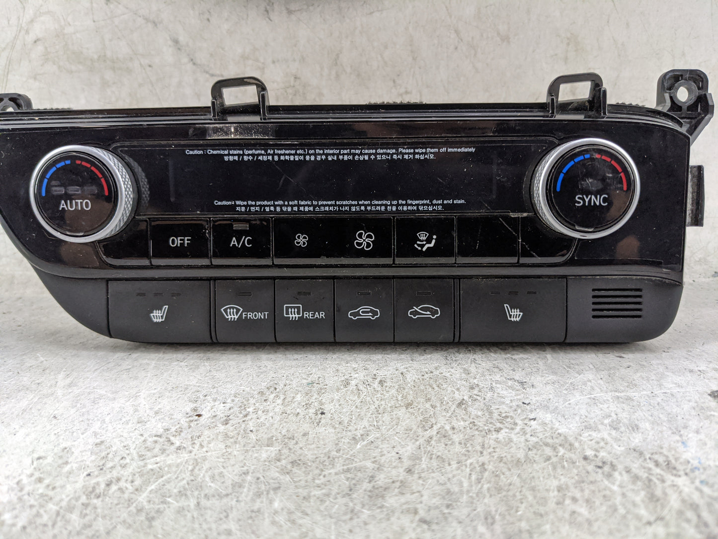 2021-2022 Hyundai Elantra Climate Control Module Temperature AC/Heater Replacement P/N:97250-AA410 97250-AA410LS5 Fits OEM U