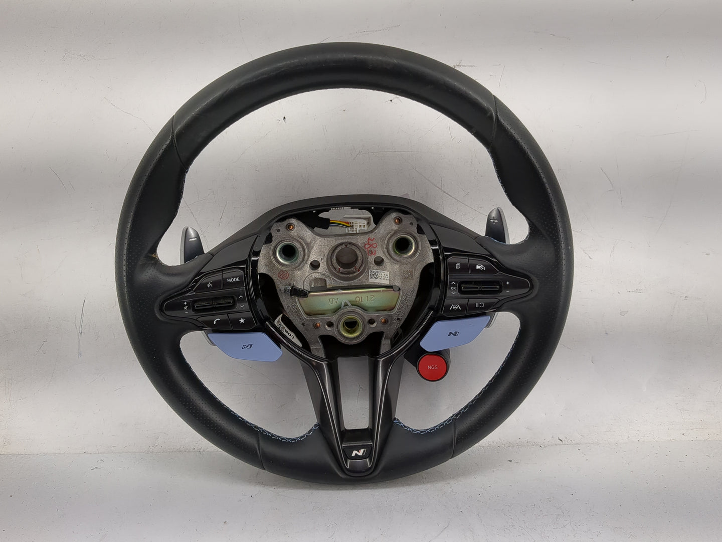 2022 Hyundai Elantra Steering Wheel Oem Black - Oemusedautoparts1.com