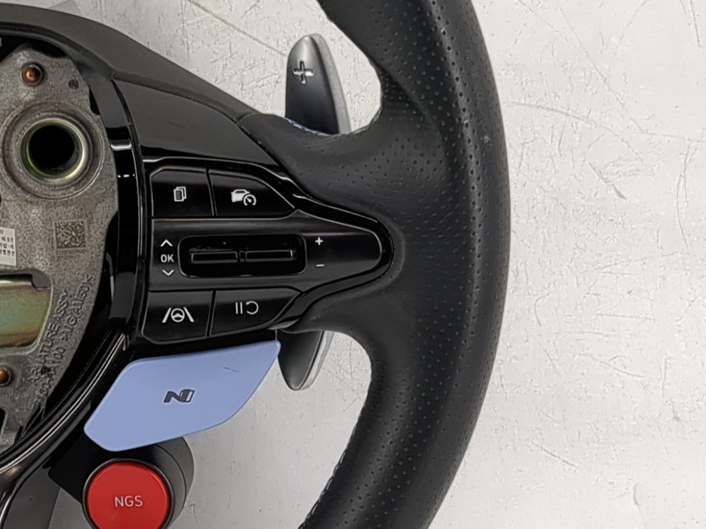 2022 Hyundai Elantra Steering Wheel Oem Black - Oemusedautoparts1.com