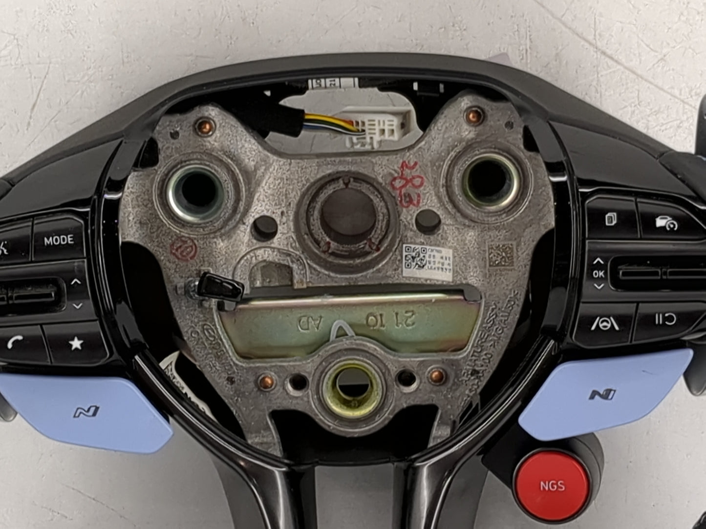 2022 Hyundai Elantra Steering Wheel Oem Black - Oemusedautoparts1.com