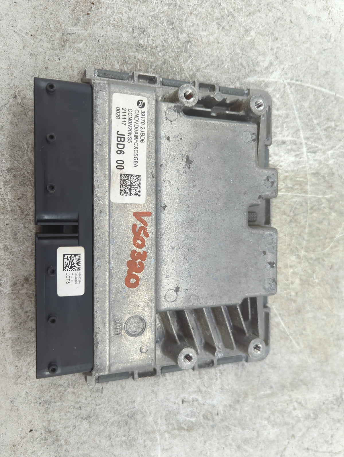 2022 Hyundai Elantra PCM Engine Control Computer ECU ECM PCU OEM P/N:39170-2JBD6 39171-2JBD6, CNDVD0AMFCXCSG8A, CCN0N20NS5 F
