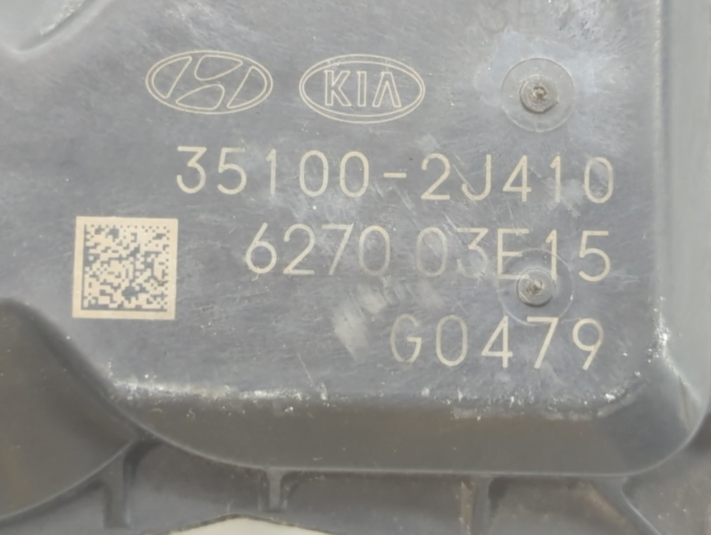 2021-2022 Hyundai Elantra Throttle Body P/N:35100-2J410 Fits Fits 2021 2022 OEM Used Auto Parts - Oemusedautoparts1.com