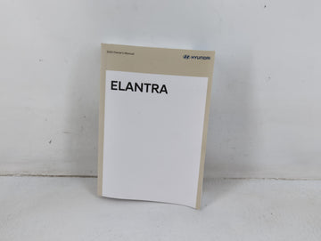 2022 Hyundai Elantra Owners Manual Book Guide P/N:N0B0-EU17B OEM Used Auto Parts - Oemusedautoparts1.com