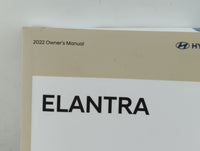 2022 Hyundai Elantra Owners Manual Book Guide P/N:N0B0-EU17B OEM Used Auto Parts - Oemusedautoparts1.com