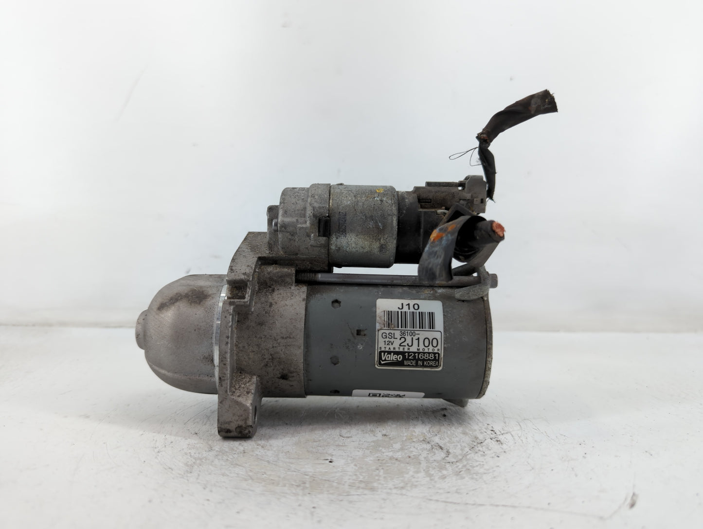 2021-2022 Hyundai Elantra Car Starter Motor Solenoid OEM P/N:1216881 36100-2J100 Fits Fits 2021 2022 OEM Used Auto Parts - O