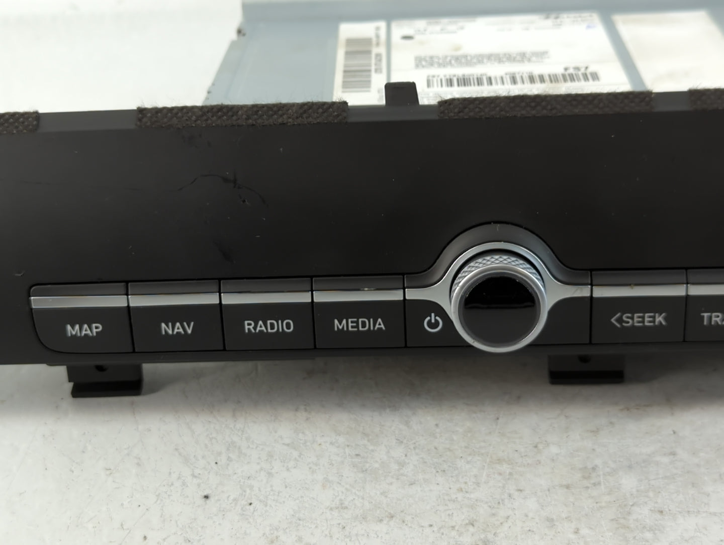 2021-2022 Hyundai Elantra Radio AM FM Cd Player Receiver Replacement P/N:9650-AA080NNB Fits Fits 2021 2022 OEM Used Auto Par