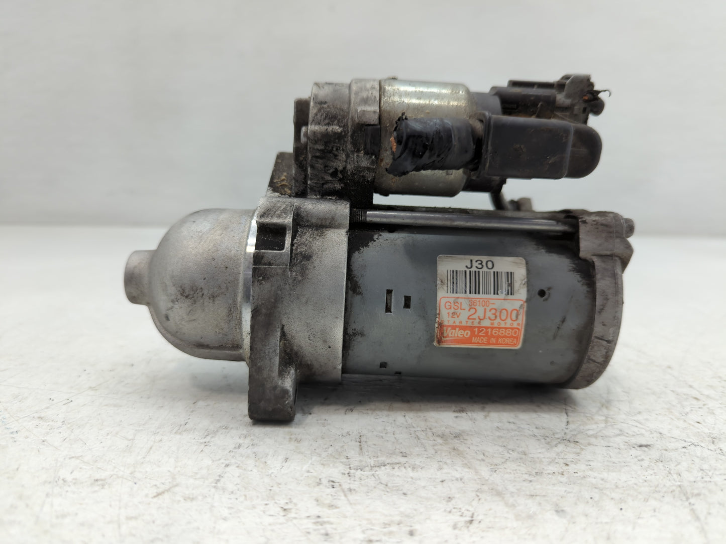 2021-2022 Hyundai Elantra Car Starter Motor Solenoid OEM P/N:1216880 36100-2J300 Fits Fits 2021 2022 OEM Used Auto Parts - O