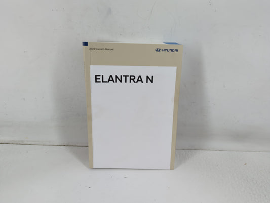 2022 Hyundai Elantra Owners Manual Book Guide P/N:NIBO-EU25F OEM Used Auto Parts - Oemusedautoparts1.com