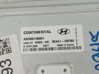 2021-2022 Hyundai Elantra PCM Engine Control Computer ECU ECM PCU OEM P/N:95441-2BFB0 Fits Fits 2021 2022 OEM Used Auto Part