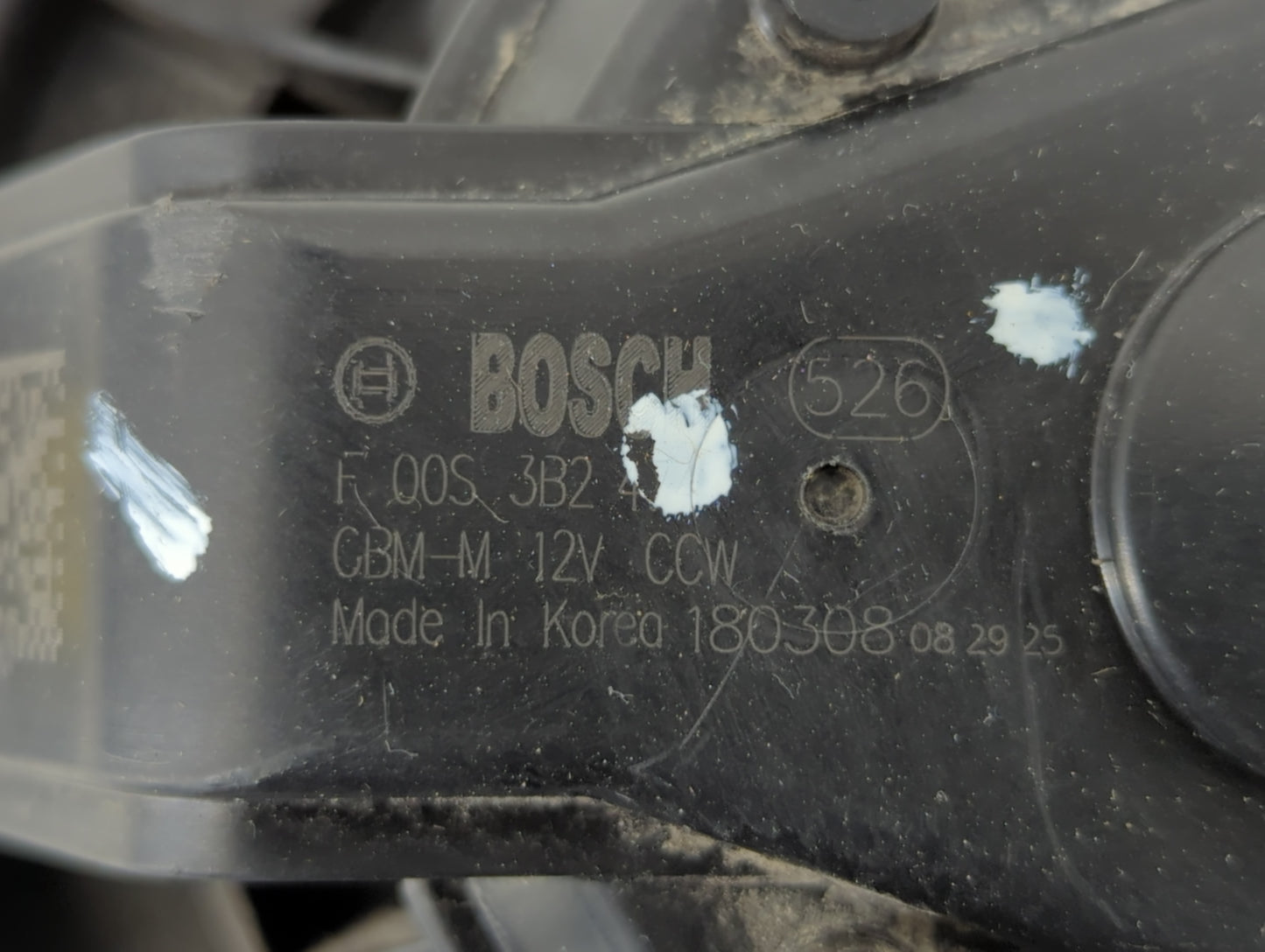 2022 Hyundai Genesis Rear Heater AC Blower Motor P/N:F00S330106 Fits OEM Used Auto Parts - Oemusedautoparts1.com