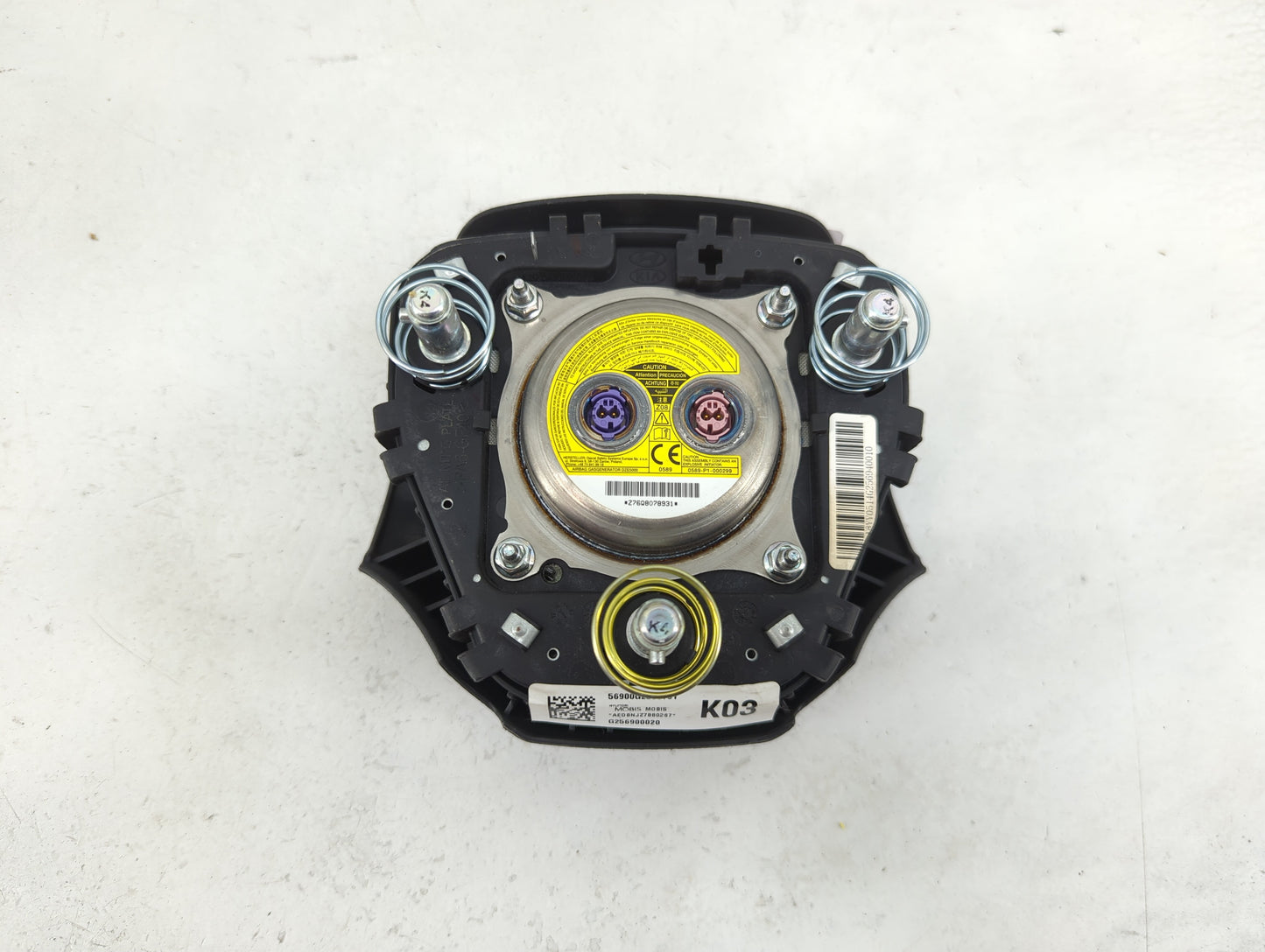 2017-2020 Hyundai Ioniq Air Bag Driver Left Steering Wheel Mounted - Oemusedautoparts1.com