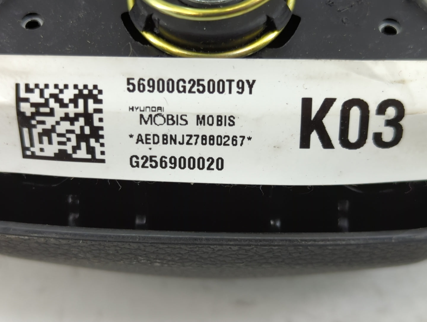 2017-2020 Hyundai Ioniq Air Bag Driver Left Steering Wheel Mounted - Oemusedautoparts1.com