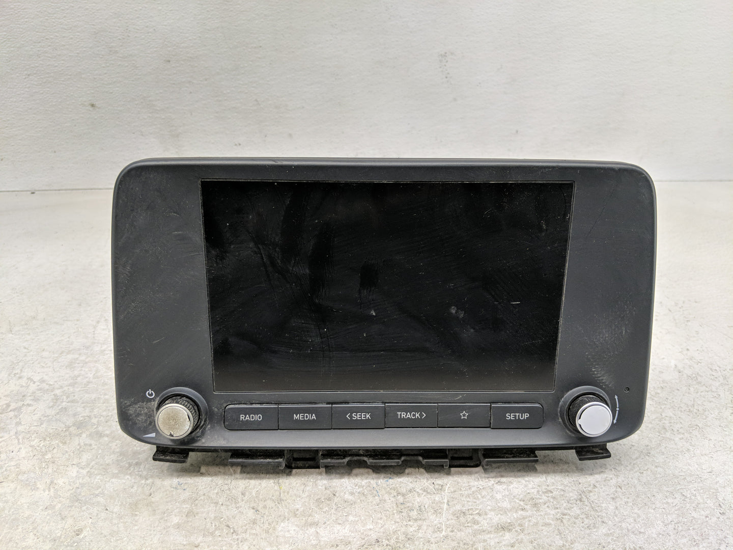 2022 Hyundai Kona Radio AM FM Cd Player Receiver Replacement P/N:96160J9630NVC Fits OEM Used Auto Parts - Oemusedautoparts1.