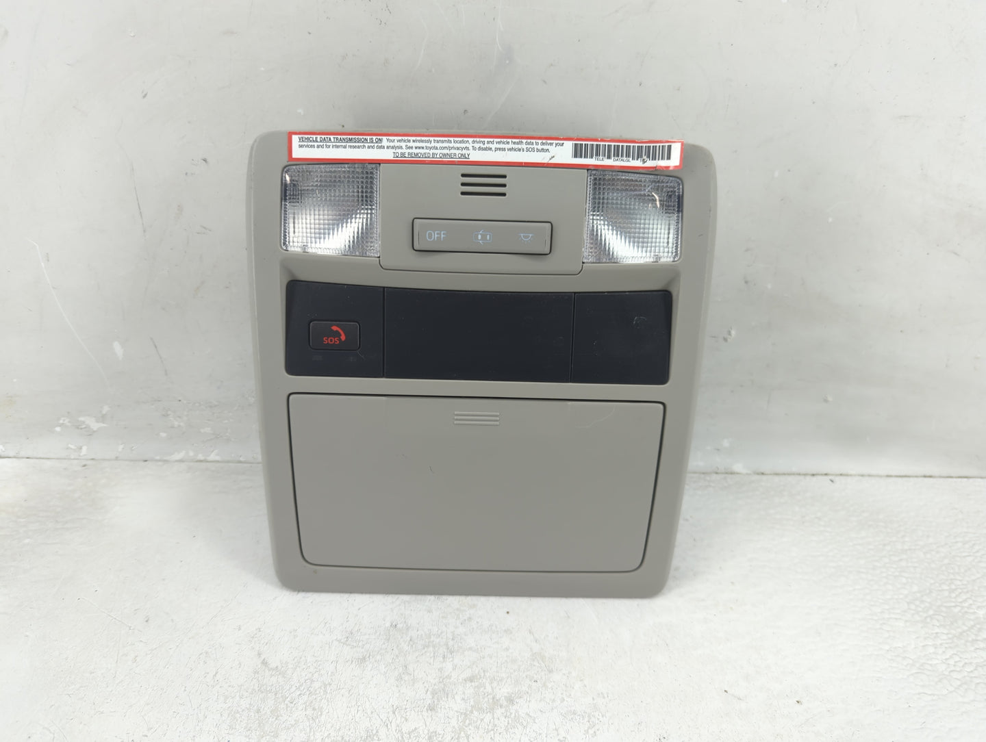 2018-2022 Hyundai Kona Overhead Roof Console 1321743 - Oemusedautoparts1.com
